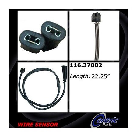 Centric Brake Pad Sensor Wires, Parts 116.37002